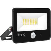 Projecteur à led Aric wink 2 - 30w - 3000k - noir - sensor Aric 51302 - Noir