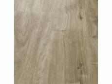Revêtement de sol adhésif lames laminées pvc vinyle effet naturel compatible au plancher chauffant 28 pièces 3,92 m² natural siberian oak chêne sibéri