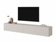 Selsey bisira - meuble tv 200 cm beige