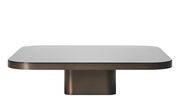Table basse Bow n°5 / 100 x 100 cm - ClassiCon marron en métal