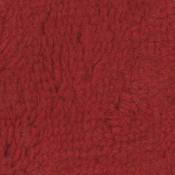 Tissu uni en éponge - Rouge - 1.5 m