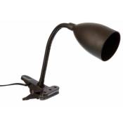 Atmosphera - Lampe Pince Design Sily 43cm Noir