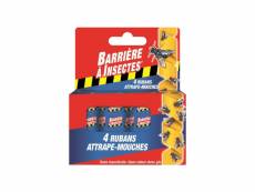 Barriere a insectes ruban attrape-mouches - 4 rouleaux