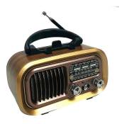 Crea - Retro Fm/am/sw Radio Full Band Portable Radio
