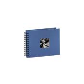 Hama - Album photo à spirales Fine Art, 24 x 17 cm, 50 pages noires, Bleu Azur (113677)