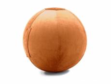 Jumbo bag - balle de gym gonflable - terracotta 14500v-78 - celeste velvet