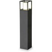 Kiom - Lampe d'allée à Led Berno 80 cm noire 10 w 3000K 11036