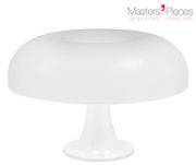 Lampe de table Masters' Pieces - Nesso / 1967 - Ø 54 cm - Artemide blanc en plastique