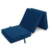 Matelas Pliable Invité - Matelas futon pliant confortable 2 en 1 pour intérieur - Canapé-lit pour adultes et enfants - Pacifique(198x66x14 cm) - Loft