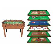 Play4fun - Table Multi Jeux 20 en 1 sur Pied, Multifonction