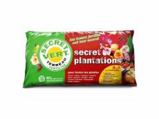Secret plantations terreau bio pour toutes les plantes 40 litres