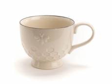 Tasses à thé abeille lin (lot de 6)