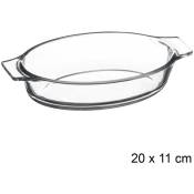 5five - petits plats ovales verre - Transparent