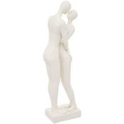 Atmosphera - Statuette couple Rivi blanc H33cm créateur