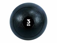 Balle lestée fitness "slam ball" en caoutchouc | 3 kg