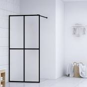 Cabine de douche avec écran en verre trempé style industriel différentes tailles Taille : 140 x 195 cm