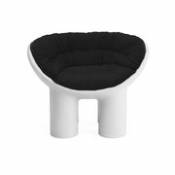 Coussin INDOOR / Pour fauteuil Roly Poly - Driade noir