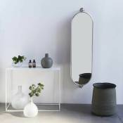 Decoclico Factory - Miroir mural ovale haut inclinable