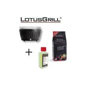 Lotus Grill - Barbecue Noir xl avec Piles et Câble