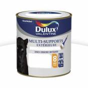 Peinture multi supports extérieure garantie 8 ans Dulux Valentine satin blanc 0 5L