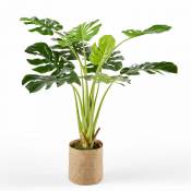 Plante artificielle en pot polyéthylène vert - Vert