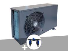 Pompe à chaleur 8,00 kW HeaterMax Inverter 40 Ubbink + Kit by-pass Ø 32/38/50 mm
