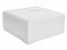 Receveur de douche igor carré 80x80 cm et 90x90 cm blanc - dimensions: 80x80 cm Azura-43567_17820