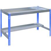 Simonrack - kit simongarden desk 1200x600 bleu/galva