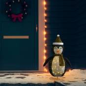 Vidaxl - Décoration de Noël pingouin à led Tissu