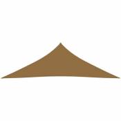 Voile d'ombrage 160 g/m² Taupe 4x4x5.8 m pehd - Taupe