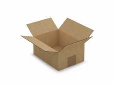 20 cartons d'emballage 20 x 20 x 11 cm - simple cannelure