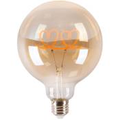 Ampoule décorative à filament Hearts E27 G125 - 4W - 2200K - Blanc Chaud