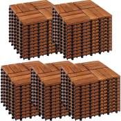 Carreaux de bois mosaïque, FSC-certifié bois d'acacia,