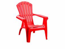 Chaise de jardin dolomiti - rouge