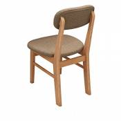 FEI Confortable Chaises en bois pour le café, le bistro,