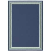 Hellocarpet - Tapis bleu plat intérieur et extérieur Bonner Bleu 160x230 - Bleu