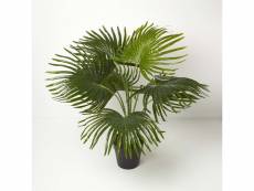 Homescapes palmier nain artificiel en pot, 80 cm AP1606