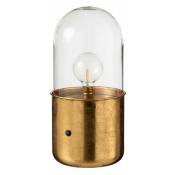 Lampe à Poser Design En Verre bulb 41cm Or - Paris Prix
