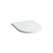 Laufen - Abattant wc kartell avec couvercle blanc mat