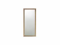 Miroir bois marron 80x7x180cm - décoration d'autrefois