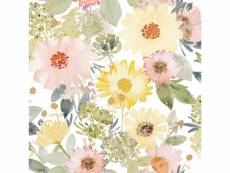 Papier peint auto-adhésif - motifs floraux charmes