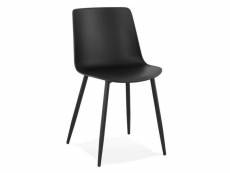 Paris prix - chaise design "orléo" 77cm noir