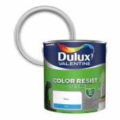Peinture murs et boiseries Color Resist cuisine Dulux Valentine mat blanc 2 5L