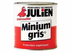 Peinture protection antirouille Minium Julien mat gris bleuté mat 2 5L