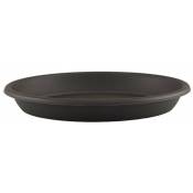Soucoupe ronde 11,5cm anthracite