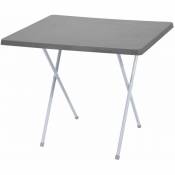 Spetebo - Table pliante grise - 413897