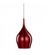 Suspension Vibrant Rouge 1 ampoule 142cm