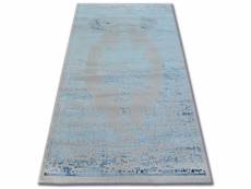 Tapis acrylique manyas 0917 gris bleu 80x150 cm