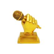 Trophée du microphone d'or - Petit trophée de chant