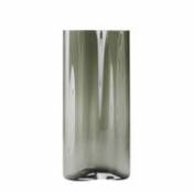 Vase Aer Large / H 49 - Verre - Menu gris en verre